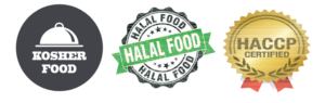 HACCP, KOSHER,HALAL